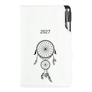 Diár DESIGN týždenný vreckový 2027 poľský - Lapač snov