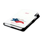 Diár DESIGN týždenný vreckový 2027 slovenský - biela - Česko - vlajka