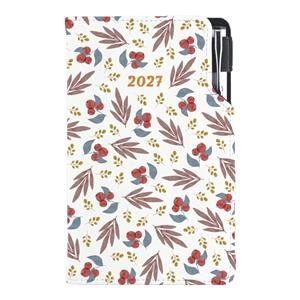 Diár DESIGN týždenný vreckový 2027 slovenský - Jarabina