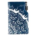 Diár DESIGN týždenný vreckový 2027 slovenský - modrá - Ornament