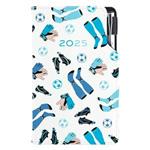 Diár DESIGN ýždenný vreckový 2025 český - Futbal