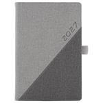 Diár DIEGO týždenný A5 2027 český - sivá/sivá