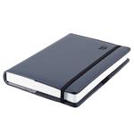 Diár ELASTIC denný A5 2027 český - grafit/čierna gumička