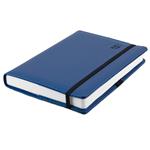 Diár ELASTIC denný A5 2027 slovenský - modrá/čierna gumička