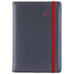 Diár ELASTIC týždenný A5 2027 polský - grafit/červená gumička