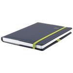 Diár ELASTIC týždenný A5 2027 slovenský - grafit/zelená gumička