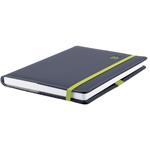 Diár ELASTIC týždenný B6 2025 - grafit/zelena gumička