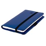 Diár ELASTIC týždenný vreckový 2025 slovenský - modrá/čierna gumička