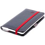 Diár ELASTIC týždenný vreckový 2027 polský - grafit/červená gumička