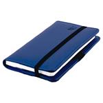 Diár ELASTIC týždenný vreckový 2027 polský - modrá/čierna gumička