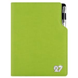 Diár GEP CRYSTAL týždenný A5 2027 polský - svetlo zelená