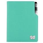 Diár GEP CRYSTAL týždenný B6 2026 - mätová