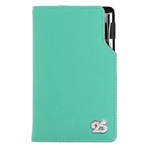 Diár GEP CRYSTAL týždenný vreckový 2025 český - mätová