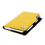 Diár GEP CRYSTAL týždenný vreckový 2025 český - žltá