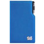 Diár GEP CRYSTAL týždenný vreckový 2026 polský - modrá pastelová