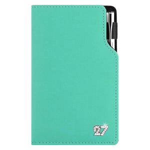 Diár GEP CRYSTAL týždenný vreckový 2027 český - mätová