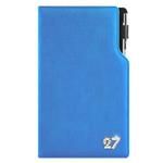 Diár GEP CRYSTAL týždenný vreckový 2027 český - modrá pastelová