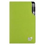 Diár GEP CRYSTAL týždenný vreckový 2027 český - svetlo zelená