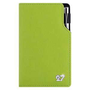 Diár GEP CRYSTAL týždenný vreckový 2027 polský - svetlo zelená