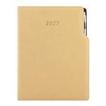 Diár GEP s perom denný A4 2027 polský - béžová