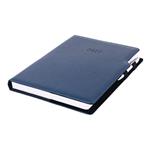 Diár GEP s perom denný A4 2027 polský - modrá