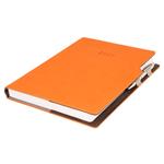 Diár GEP s perom denný A4 2027 polský - oranžová