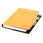 Diár GEP s perom denný A5 2025 český - horčicová