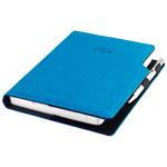 Diár GEP s perom denný A5 2026 polský - modrá pastelová