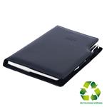 Diár GEP s perom denný A5 2027 český - čierna/čierne vnútro - recyklovaná koženka