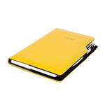 Diár GEP s perom denný B6 2027 - žltá