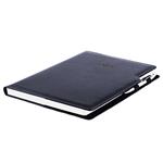 Diár GEP s perom týždenný A4 2025 polský - čierna, čierné vnútro