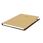 Diár GEP s perom týždenný A4 2027 - béžová/hnedé vnútro