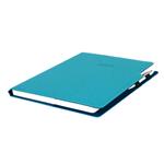 Diár GEP s perom týždenný A4 2027 - tyrkysová/modré vnútro