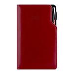 Diár GEP s perom týždenný vreckový 2027 český - bordó