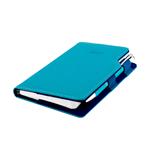 Diár GEP s perom týždenný vreckový 2027 český - tyrkysová/modré vnútro