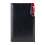 Diár GEP s perom týždenný vreckový 2027 polský - čierna, červené vnútro