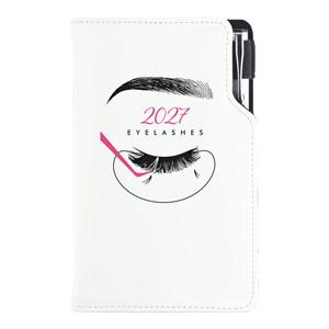 Diár KOZMETICKÝ Eyelashes - DESIGN týždenný vreckový 2027 český