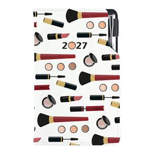 Diár KOZMETICKÝ Make up DESIGN týždenný vreckový 2027 slovenský