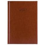 Diár LIBRA týždenný A5 2027 - hnedá