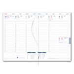 Diár LIBRA týždenný A5 2027 - oranžová