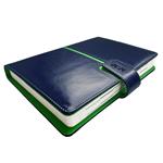 Diár MAGNETIC denný A5 2026 slovenský - tmavo modrá/zelená