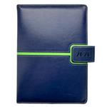 Diár MAGNETIC denný A5 2026 slovenský - tmavo modrá/zelená