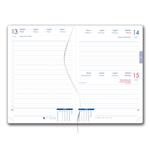 Diár MAGNETIC denný A5 2027 polský - oranžová/zelená