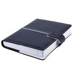 Diár MAGNETIC denný B6 2025 - čierna/biela