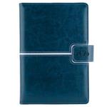 Diár MAGNETIC denný B6 2025 polský - modrá/strieborná