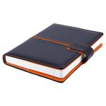 Diár MAGNETIC denný B6 2027 polský - čierna/oranžová