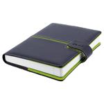 Diár MAGNETIC denný B6 2027 polský - čierna/zelená