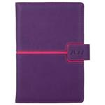Diár MAGNETIC denný B6 2027 polský - fialová/ružova