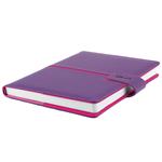 Diár MAGNETIC týždenný A5 2025 český - fialová/ružová