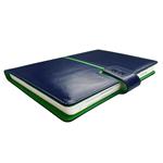 Diár MAGNETIC týždenný A5 2026 slovenský polský - tmavo modrá/zelená